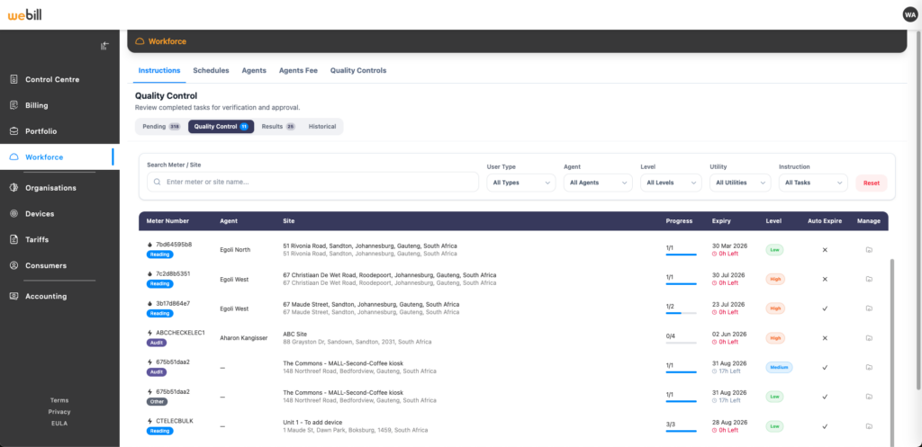 Workforce Module-QC